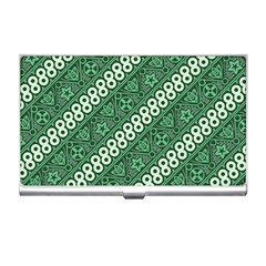 Batik-green Business Card Holder by nateshop