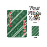 Batik-green Playing Cards 54 Designs (Mini) Front - Joker2