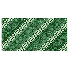 Batik-green Banner and Sign 8  x 4 