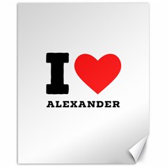 I Love Alexander Canvas 16  X 20  by ilovewhateva