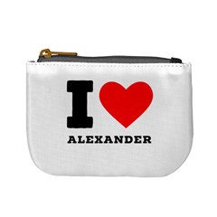 I Love Alexander Mini Coin Purse by ilovewhateva