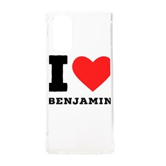 I Love Benjamin Samsung Galaxy Note 20 Tpu Uv Case by ilovewhateva