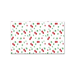 Cherries Sticker Rectangular (100 Pack) by nateshop