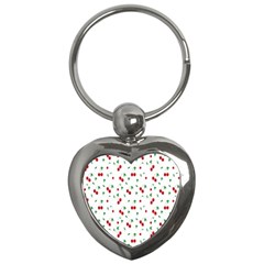 Cherries Key Chain (heart) by nateshop