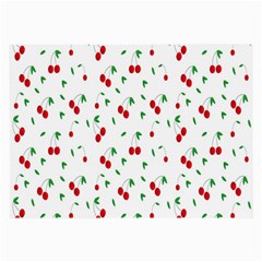 Cherries Large Glasses Cloth (2 Sides) by nateshop