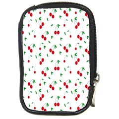 Cherries Compact Camera Leather Case by nateshop