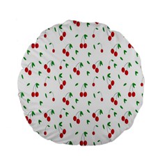 Cherries Standard 15  Premium Round Cushions by nateshop