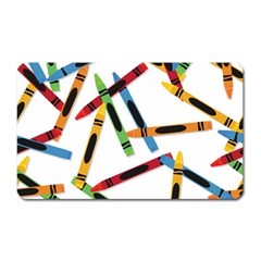 Crayons Magnet (rectangular)