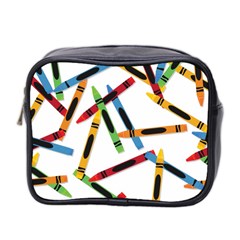 Crayons Mini Toiletries Bag (two Sides)