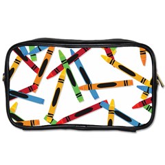 Crayons Toiletries Bag (two Sides) by nateshop