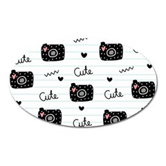 Cute-cutes Oval Magnet by nateshop
