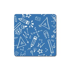 Education Square Magnet by nateshop