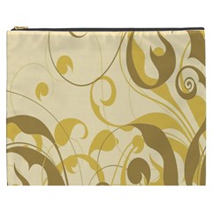 Floral Cosmetic Bag (xxxl) by nateshop