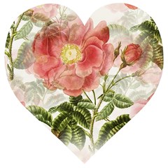 Flowers-102 Wooden Puzzle Heart by nateshop