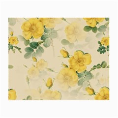 Flowers-104 Small Glasses Cloth (2 Sides) by nateshop