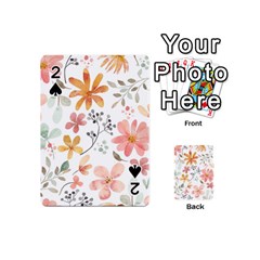 Flowers-107 Playing Cards 54 Designs (mini) by nateshop