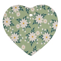 Flowers-108 Ornament (Heart)