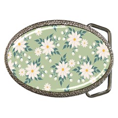 Flowers-108 Belt Buckles