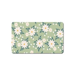 Flowers-108 Magnet (Name Card)