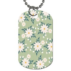 Flowers-108 Dog Tag (One Side)