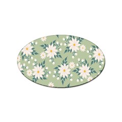 Flowers-108 Sticker Oval (100 pack)