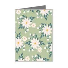 Flowers-108 Mini Greeting Card by nateshop