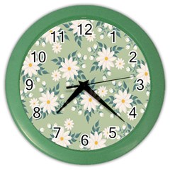 Flowers-108 Color Wall Clock