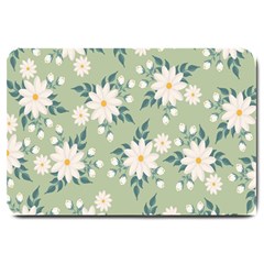 Flowers-108 Large Doormat