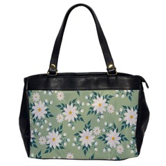 Flowers-108 Oversize Office Handbag