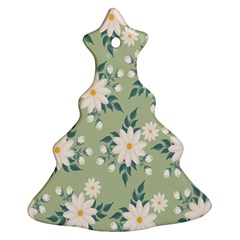 Flowers-108 Christmas Tree Ornament (Two Sides)