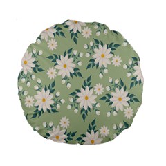 Flowers-108 Standard 15  Premium Round Cushions