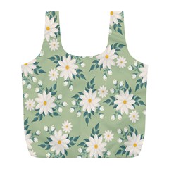 Flowers-108 Full Print Recycle Bag (L)