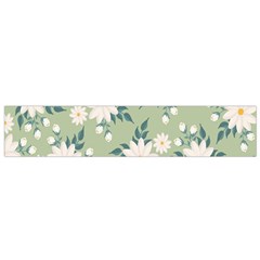 Flowers-108 Small Premium Plush Fleece Scarf