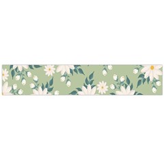 Flowers-108 Large Premium Plush Fleece Scarf 