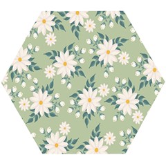Flowers-108 Wooden Puzzle Hexagon