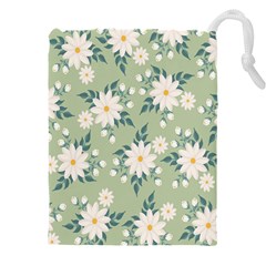 Flowers-108 Drawstring Pouch (4XL)