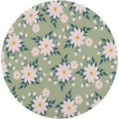 Flowers-108 UV Print Round Tile Coaster