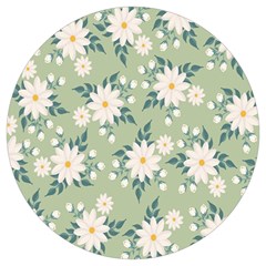 Flowers-108 Round Trivet