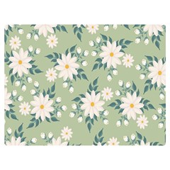 Flowers-108 Two Sides Premium Plush Fleece Blanket (Extra Small)