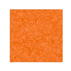 Orange-chaotic Square Satin Scarf (30  X 30 ) by nateshop