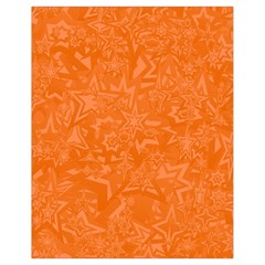 Orange-chaotic Drawstring Bag (small)