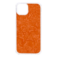 Orange-chaotic Iphone 13 Tpu Uv Print Case