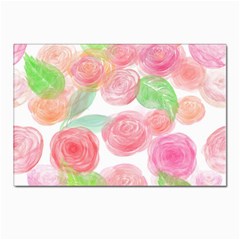 Roses-50 Postcard 4 x 6  (pkg Of 10) by nateshop