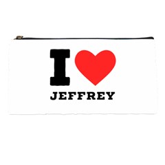 I Love Jeffrey Pencil Case by ilovewhateva