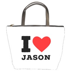 I Love Jason Bucket Bag by ilovewhateva