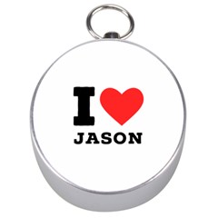 I Love Jason Silver Compasses by ilovewhateva