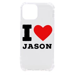 I Love Jason Iphone 13 Mini Tpu Uv Print Case by ilovewhateva