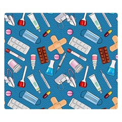 Medicine Pattern Premium Plush Fleece Blanket (small) by SychEva