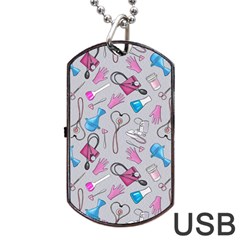 Medicine Dog Tag Usb Flash (two Sides) by SychEva