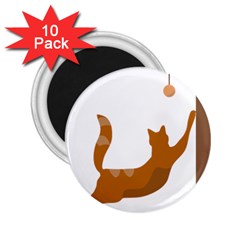 Animal Cat Pet Feline Mammal 2 25  Magnets (10 Pack)  by Semog4